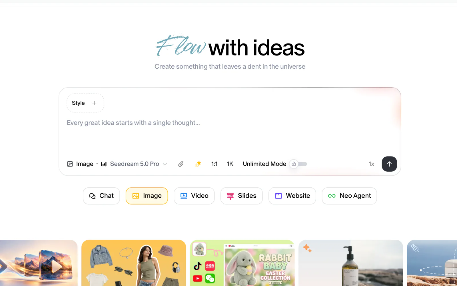 flowith, open to a new canvas